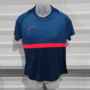Nike Dri-FIT Athletic Blue T-Shirt‎